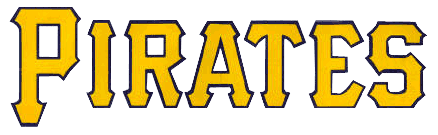 Pittsburgh Pirates 1960-1986 Wordmark Logo DIY iron on transfer (heat transfer)